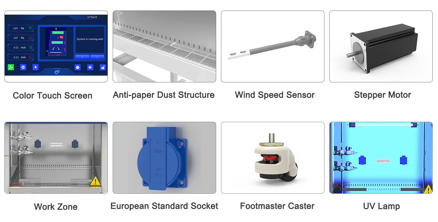01-02 EN CRABEAU DE SÉCURITÉ BIOLOGIQUE CERTIFIÉ BSC-2FA2-HA