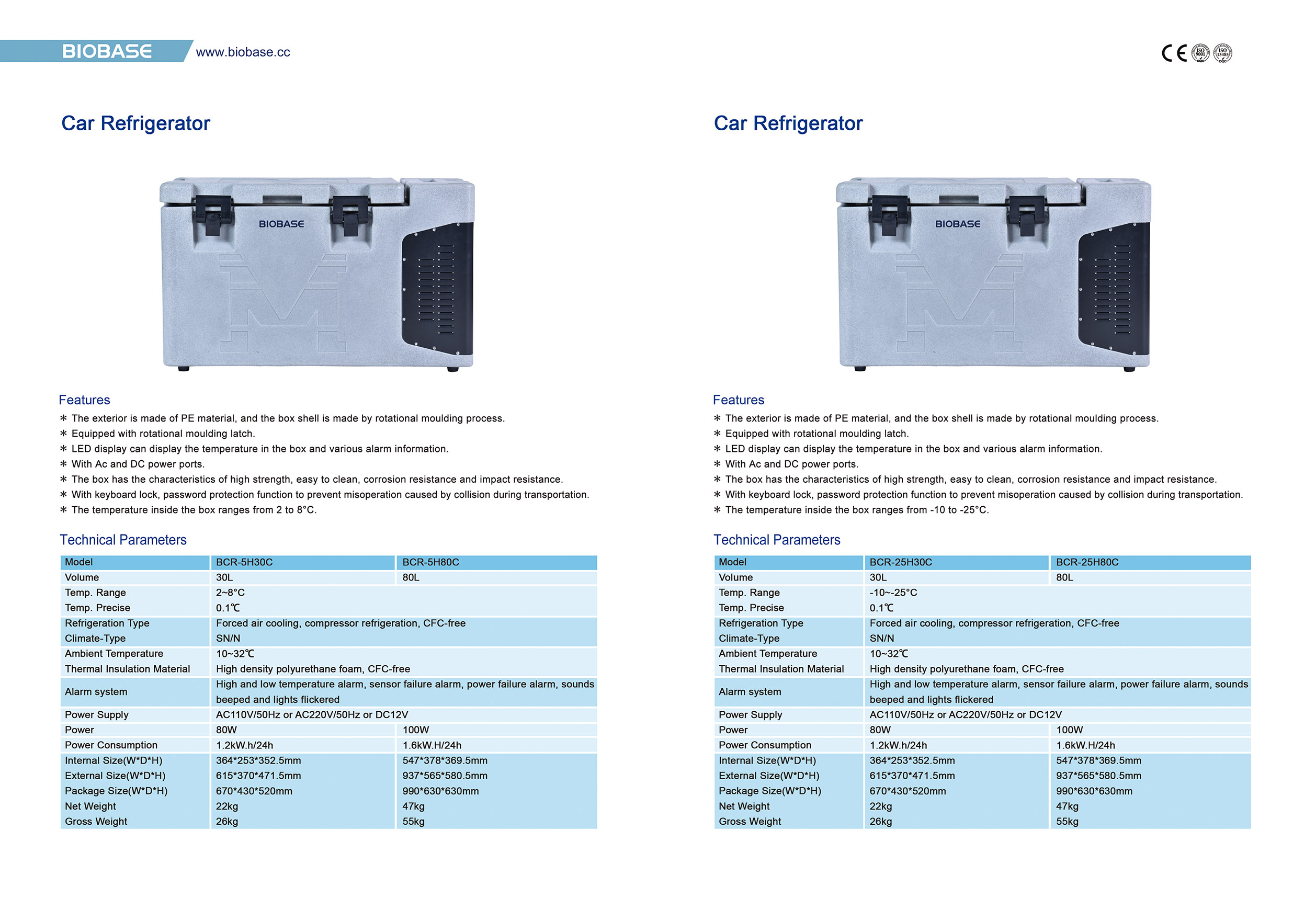 Car Refrigerator Réfrigérateur de voiture