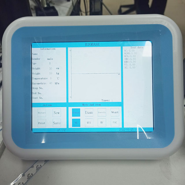 Testeur de fonction pulmonaire