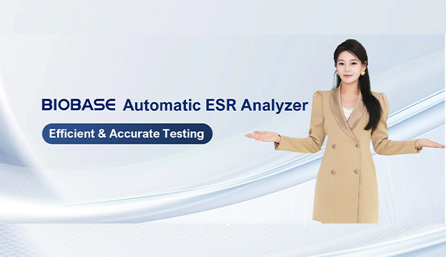 Analyseur ESR automatique BIOBASE : tests efficaces et précis
