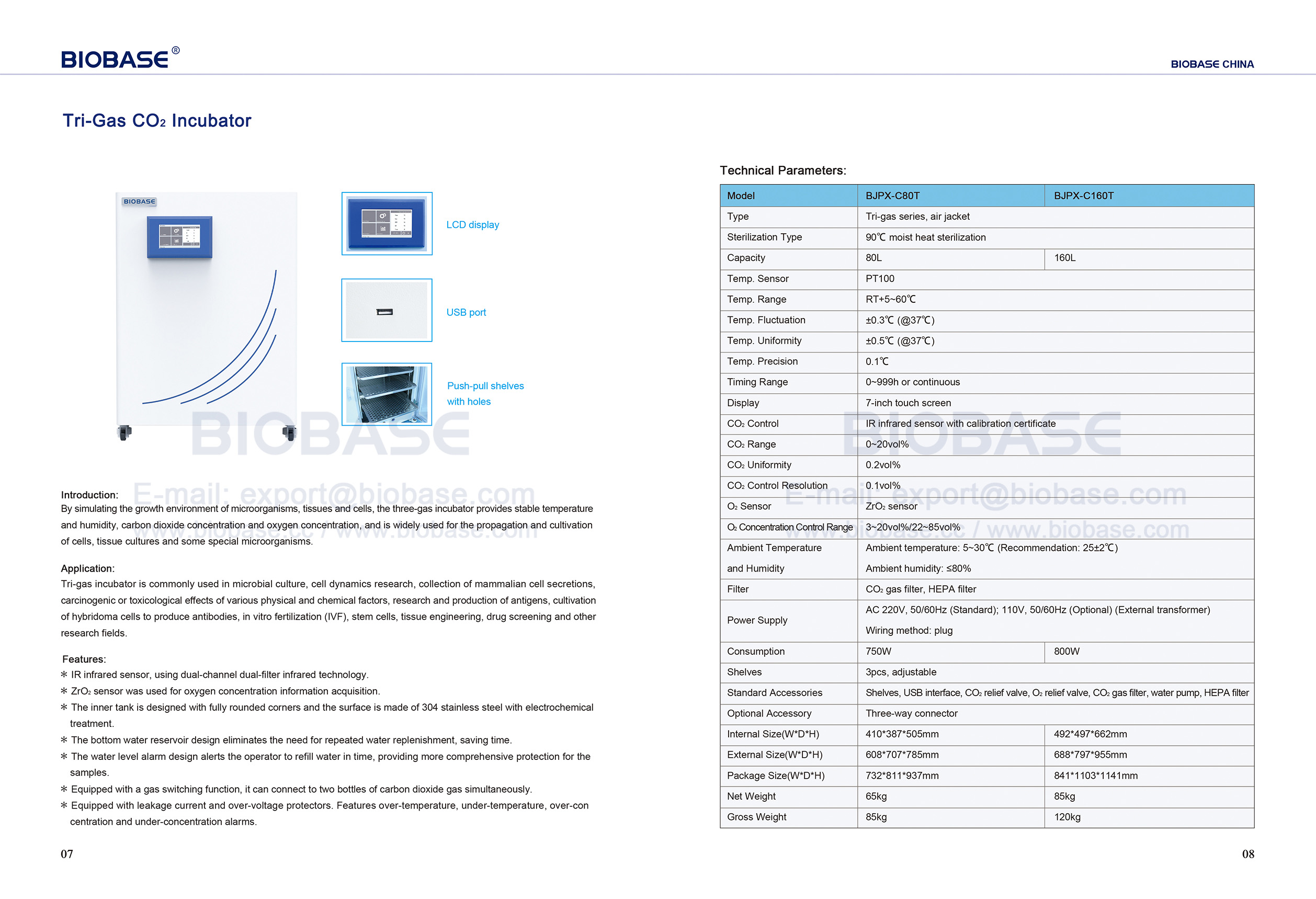 7-8 incubateur Tri-Gas CO2