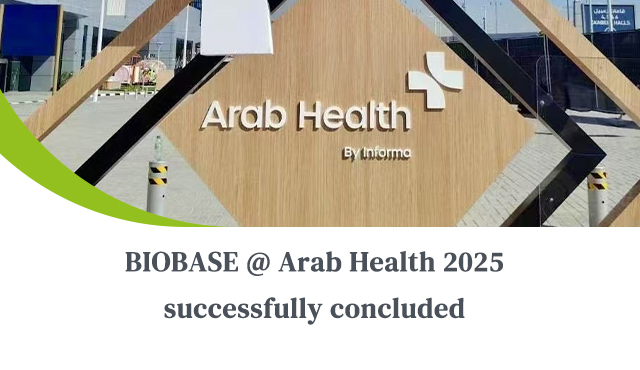 Biobase @ arab health 2025 avec succès conclu