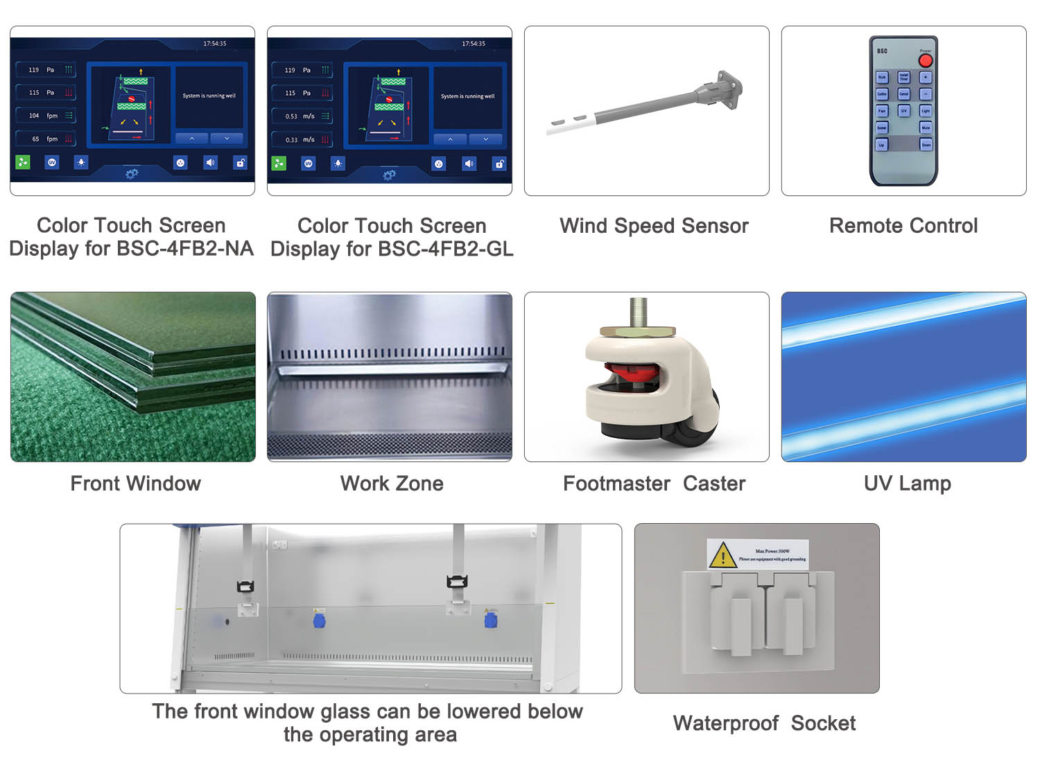 30-31 Cabinet de sécurité biologique certifié NSF B2