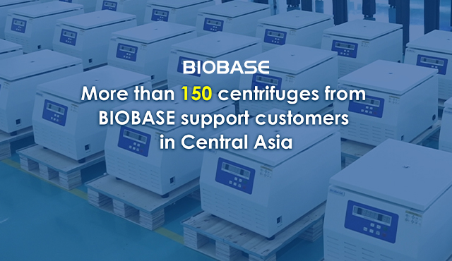 Plus de 150 centrifugeuses de BIOBASE soutiennent les clients en Asie centrale