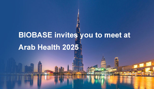 BIOBASE vous invite à vous rencontrer à Arab Health 2025