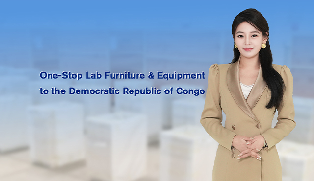 Mobilier et équipement de laboratoire à guichet unique en République démocratique du Congo