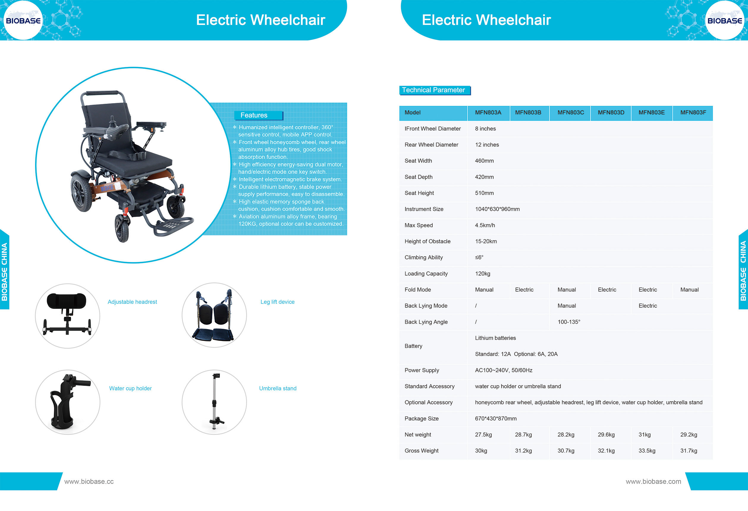 Fauteuil roulant électrique