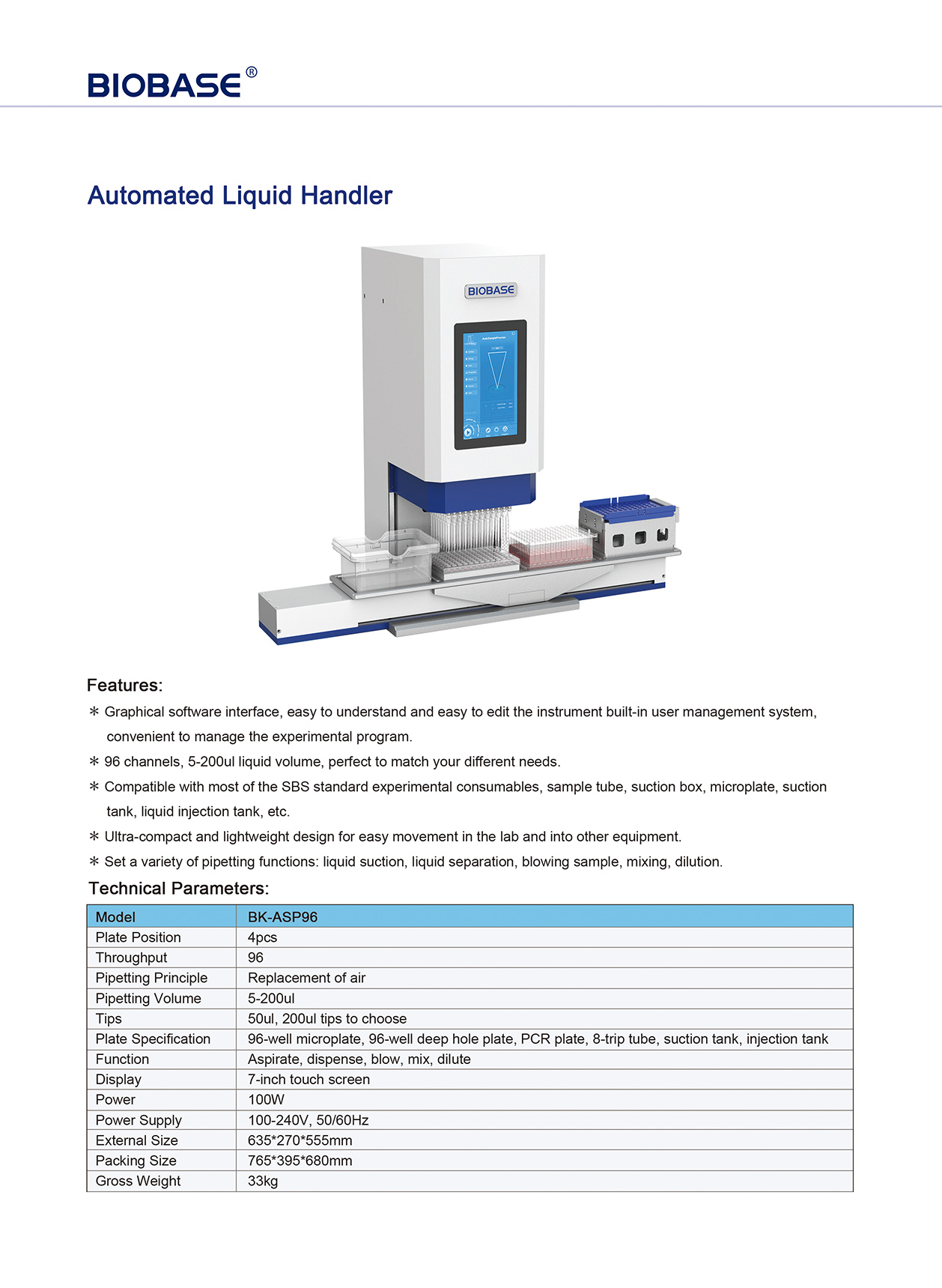 Gestionnaire de liquide automatisé