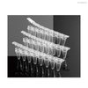 Tube PCR transparent jetable à 8 bandes, capuchon plat, 0,1 ml/0,2 ml, avec couvercle