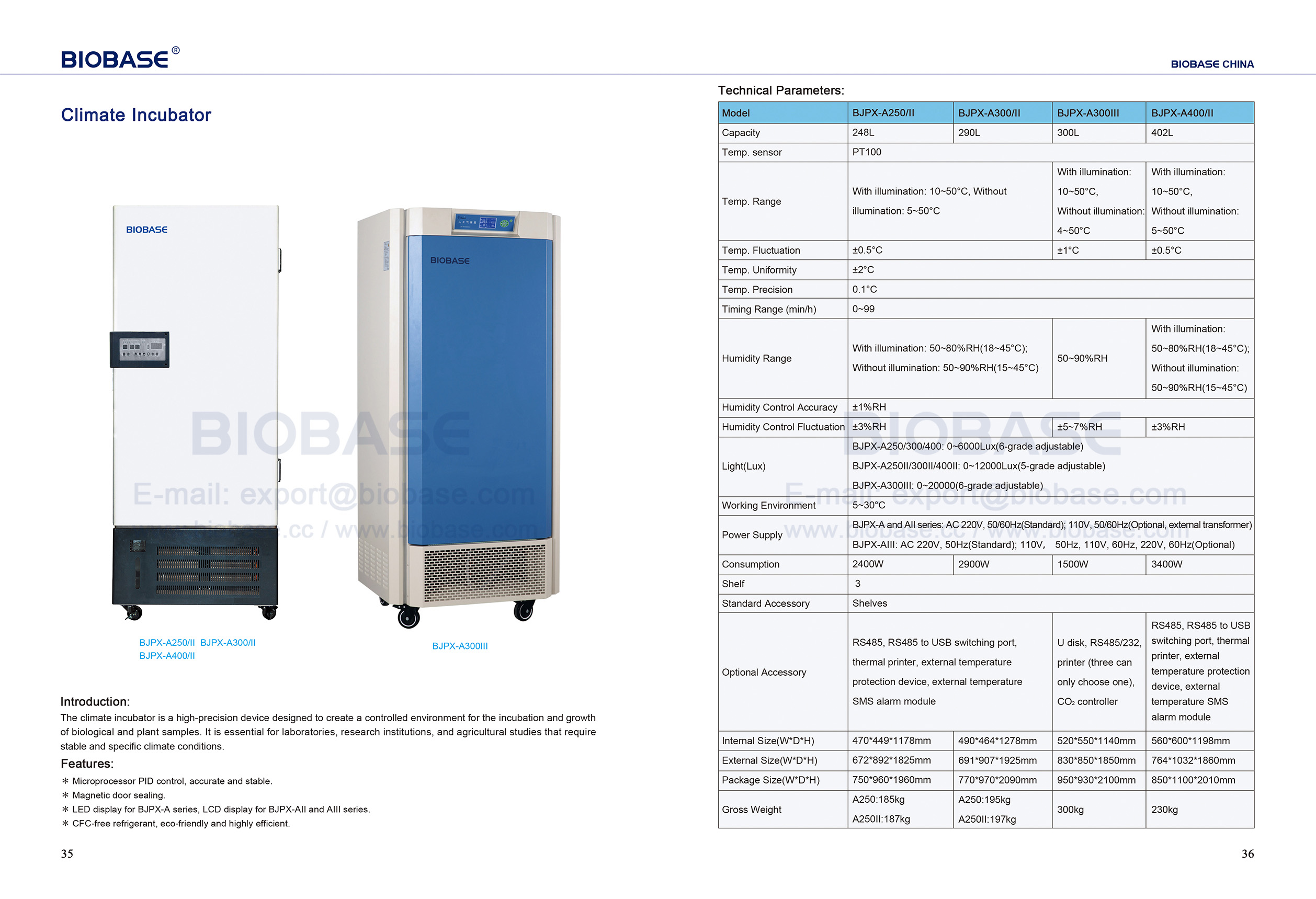 35-36 Incubateur climatique