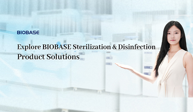 Explorez les solutions de produits de stérilisation et de désinfection en biobase