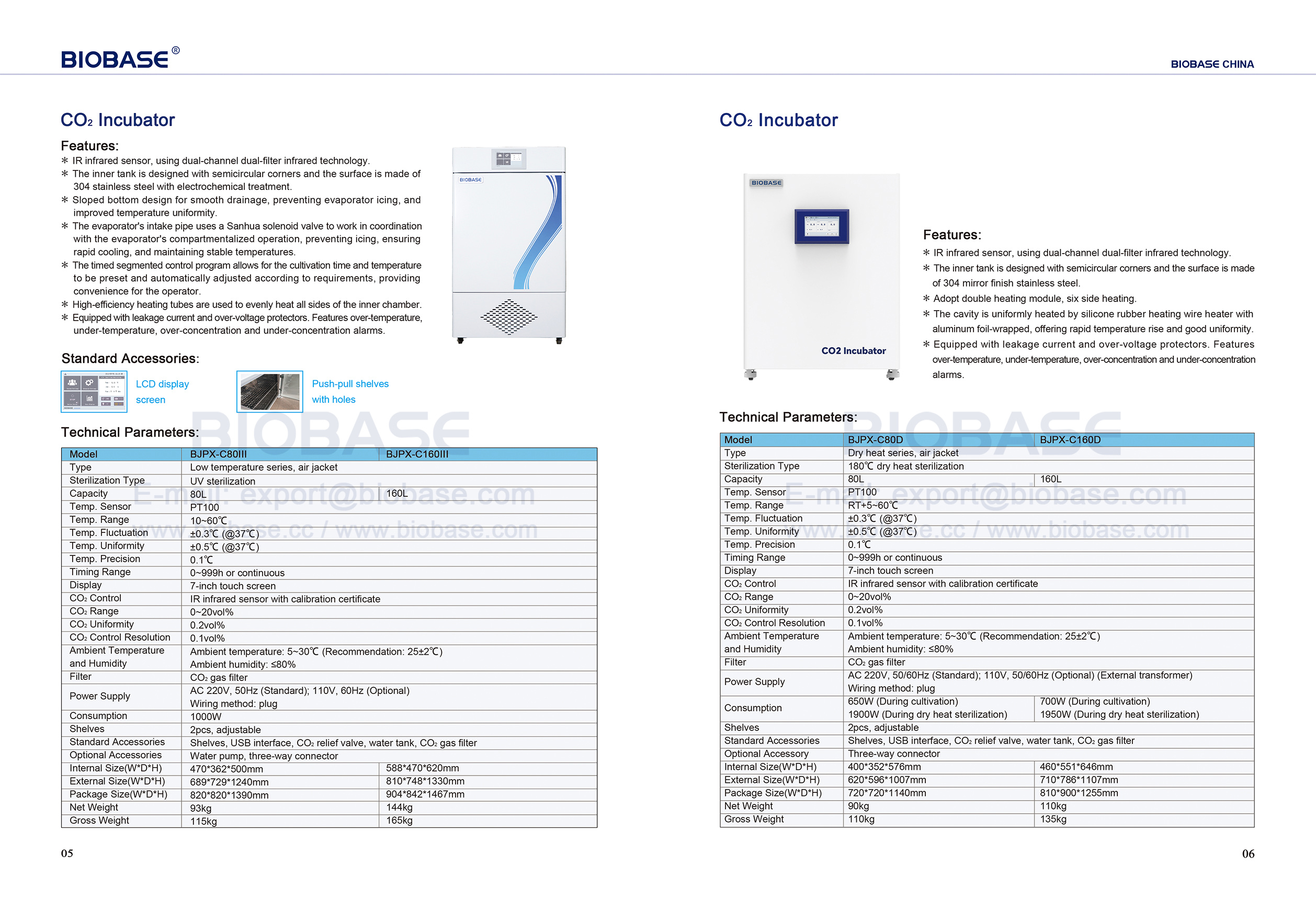 Incubateur 5-6 CO2