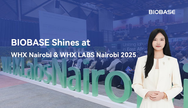 BIOBASE brille au WHX Nairobi et au WHX LABS Nairobi 2025