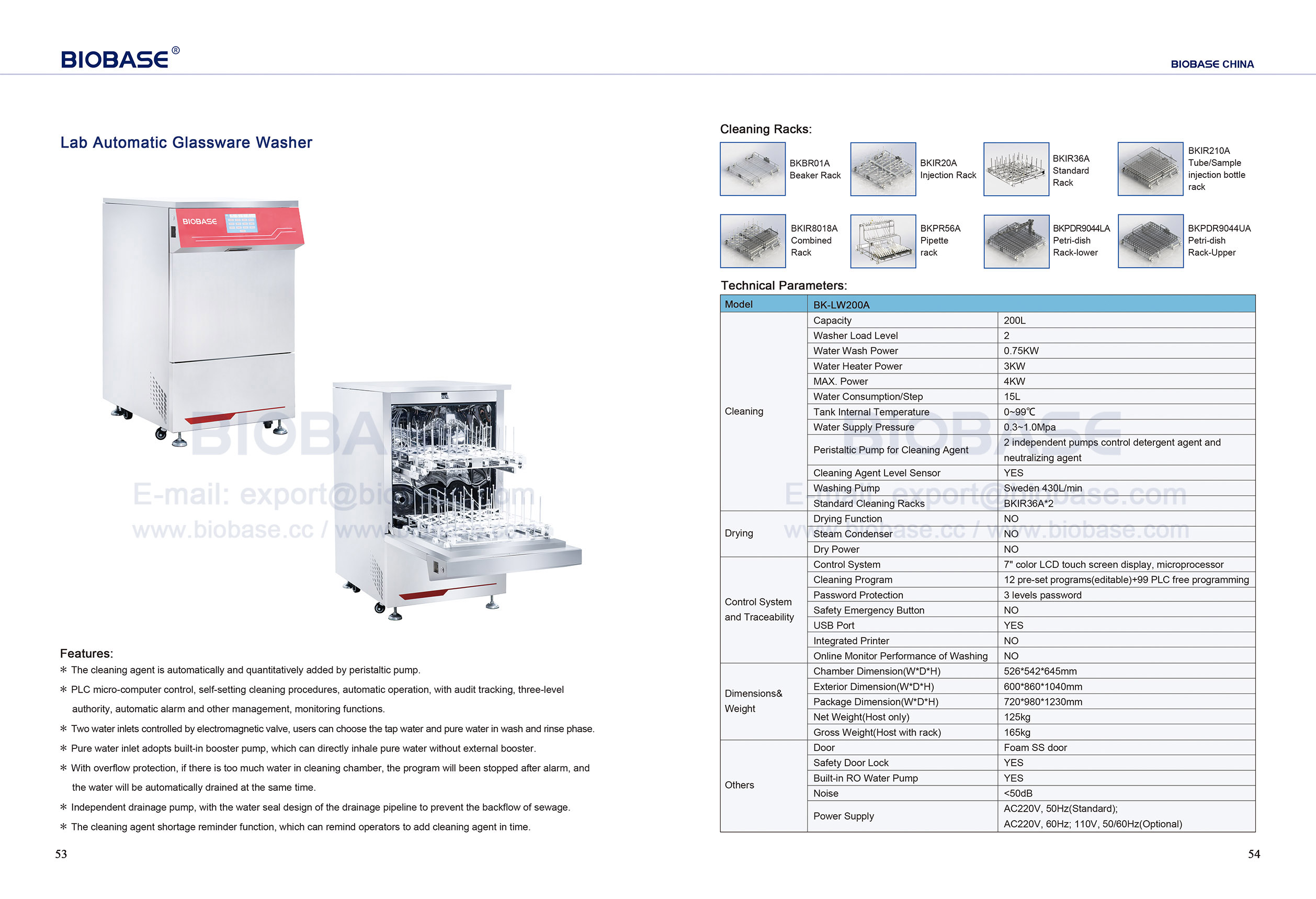 53-54 LABLE GASHAGE AUTOMATIQUE LAB