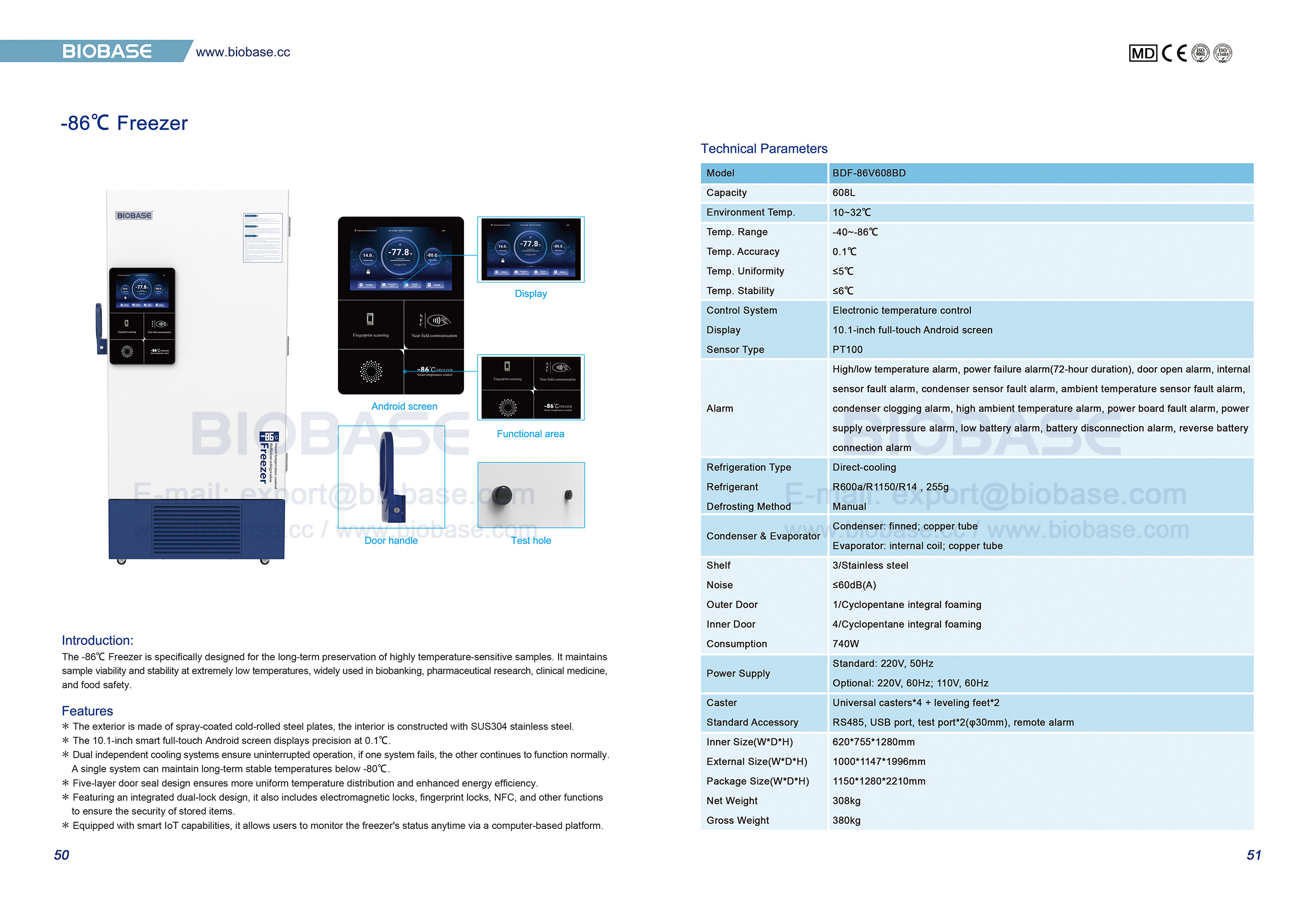 50-51 -86 ℃ CONGRIPTION