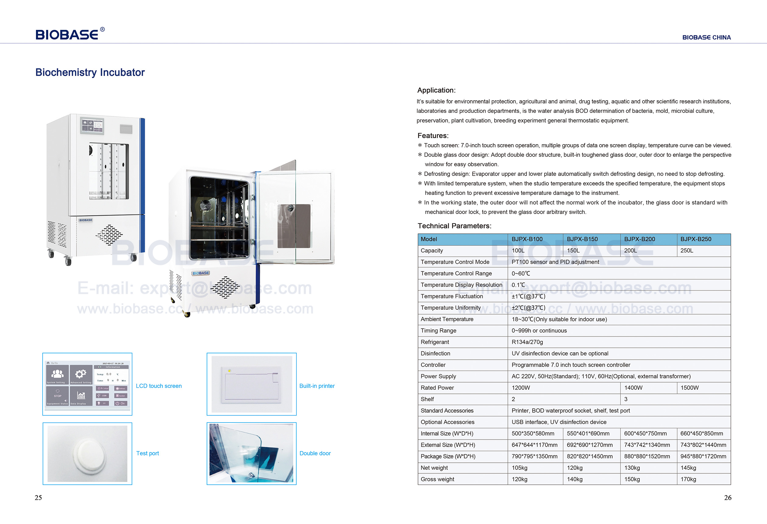 25-26 incubateur de biochimie