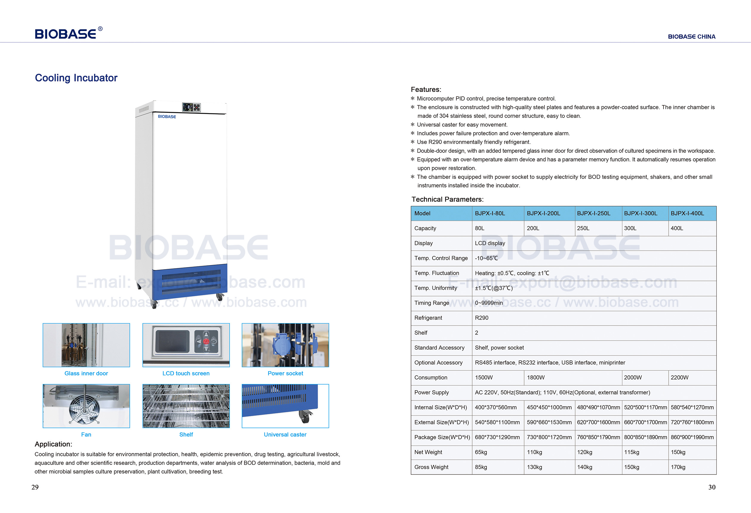 29-30 incubateur de refroidissement