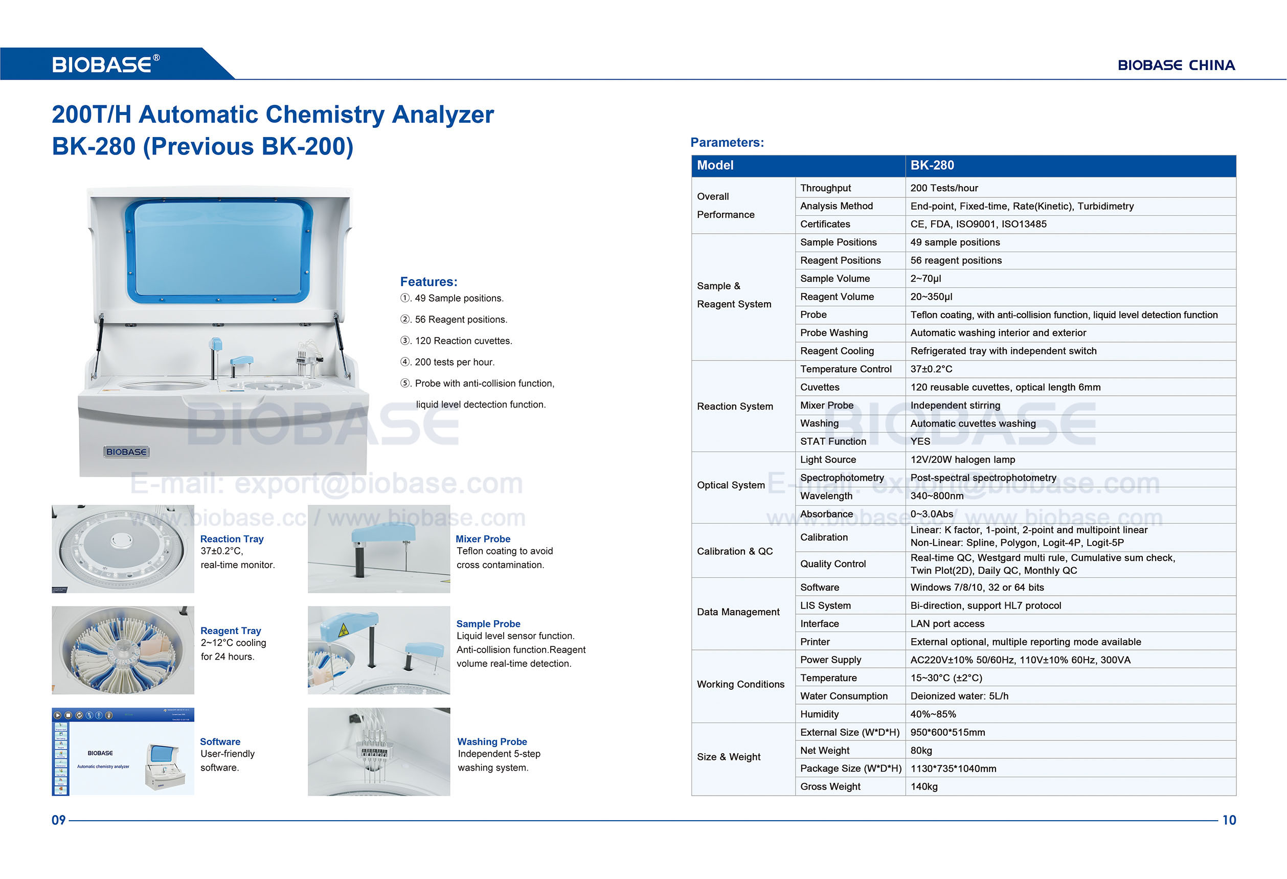 09-10 Analyseur chimique automatique BK280