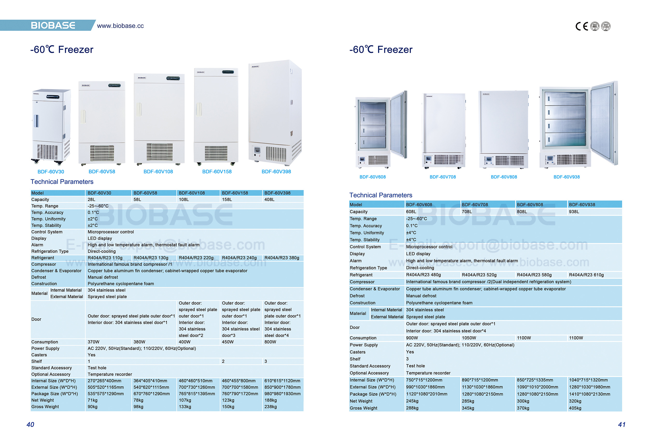 40-41 -60 ℃ CONGRIPTION