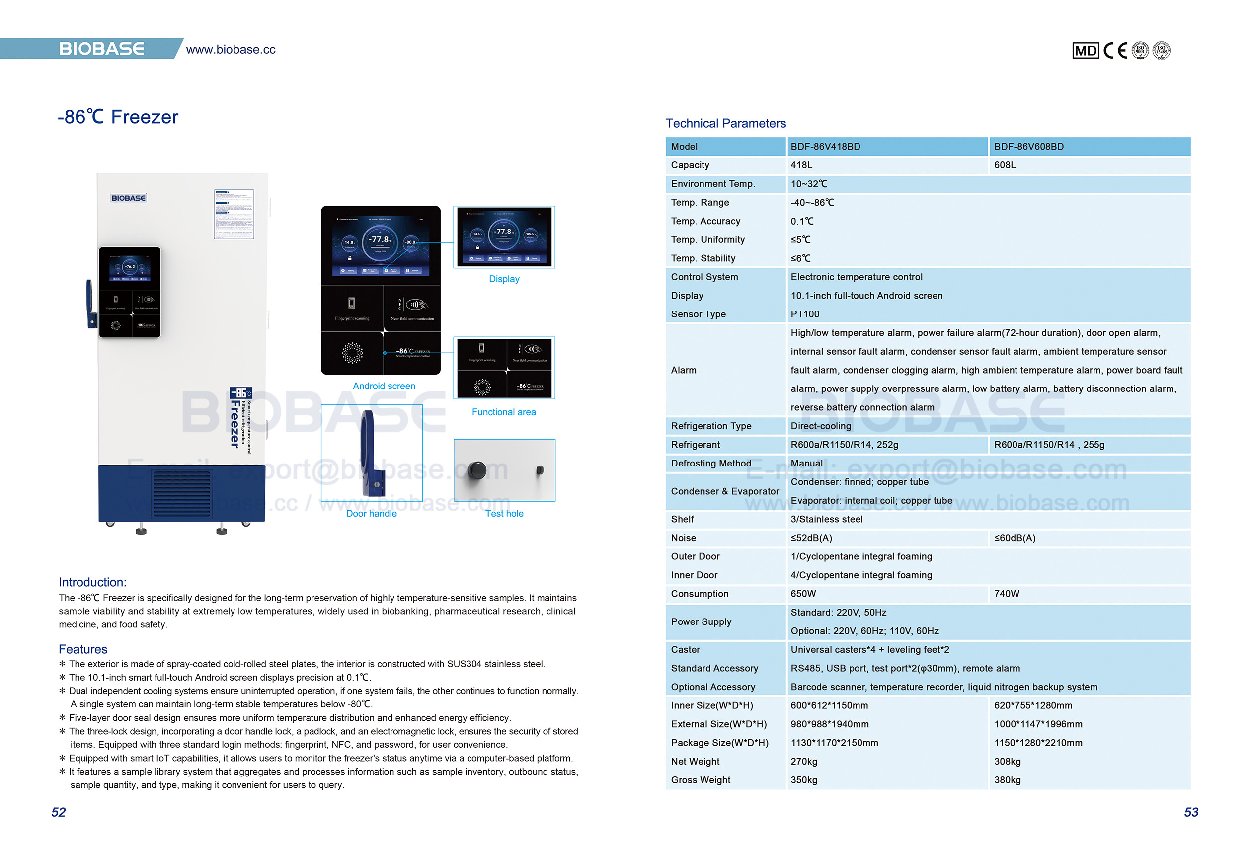 52-53 -86 ℃ CONGRIPTION